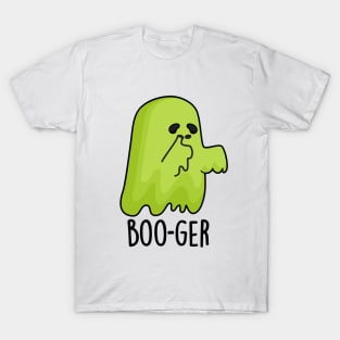 Boo-ger Cute Halloween Booger Ghost Pun T-Shirt